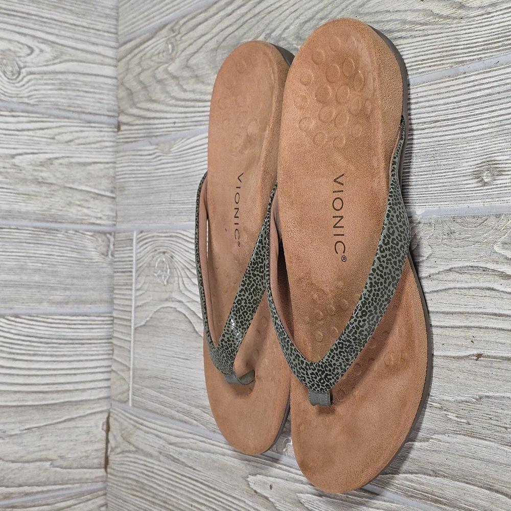 Vionic Dillon Toe Post Supportive Sandals Womens … - image 5